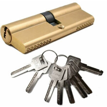 Powder Metallurgy Material Cylinder Lock, Anti-Theft Rust-Proof Lock For Wooden Doors, Aluminum Doors, Security Upgrade With Secure Anti-Pick Design A