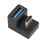 Συμπαγής προσαρμογέας γωνίας USB3.1 τύπου U από αλουμίνιο, αρσενικό σε θηλυκό, σε 8