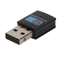 Snygg kompakt USB Wifi-adapter för PC, långdistansadapter med plug and play-funktion för Windows 10/11, Mac OS 10.9-10.14