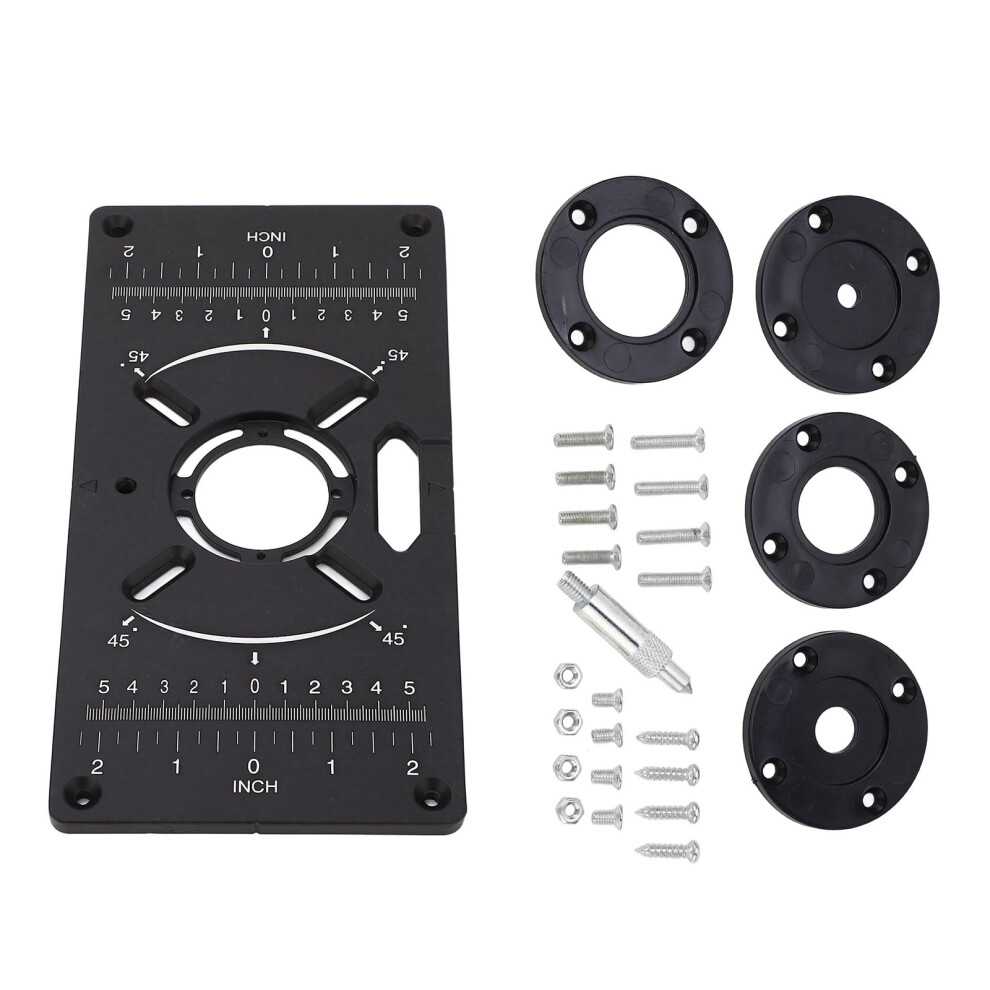 Aluminum Router Table Insert Plate Trimming Machine Flip Board 7696001277379
