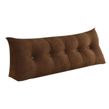 Bedkussen om in bed op te zitten, driehoekig leeskussen met wasbare hoes, multifunctioneel te gebruiken voor bed, bank, woonkamer en als rugleuning.