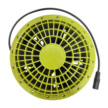 Low Noise 6500RPM Duct Fan Exhaust Blower 12V Ventilation-Green