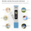 Digital Salinity Tester Waterproof Water Analyzers for Salts 2