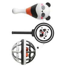 Baby Shaker Panda Rattle Toy Baby Shaker-Set of 3 pieces