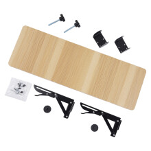 Clamp on Computer Arm Rest-Log color Length 60 width 20