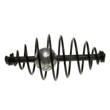 Carp Fishing Feeder Metal Bait Launcher Fishing Lure Equipment Jig Accessories with Spring Fish Accessories for Outdoor Hiking Weight: 15g A Ref: 9255