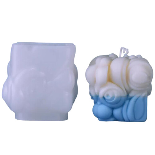 Cube Shaped Candle Molds for Making Candle Soap-4