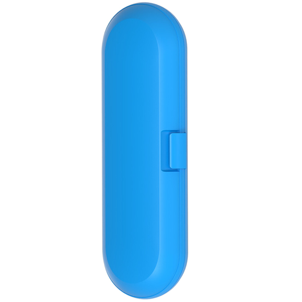 Blue Practical Electric Toothbrush Travel Storage Box