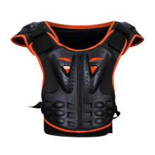 Protective Vest for Armoured Vest, Bulletproof, Motorcycle, Bicycle, Skiing, Riding, Skateboarding, Chest orangeblack MCode