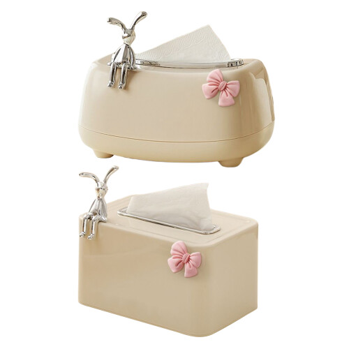 Napkin Dispenser Tissue Organizer with Spring Elegant Paper-1 1