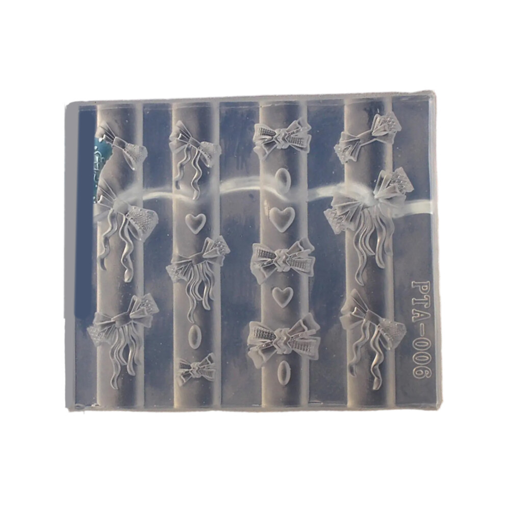 Silicone Mould Set for Crafting Bowknot Nail Art-Princess bow