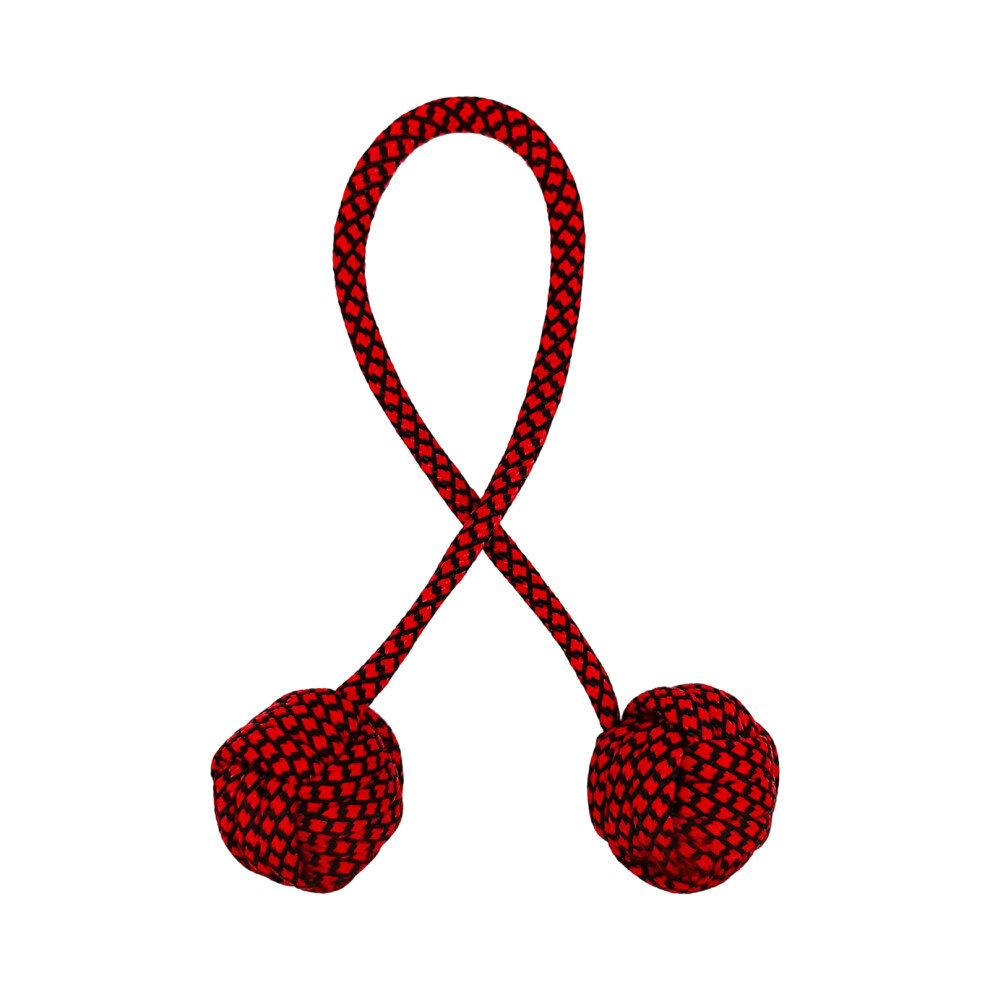 Red/Black Hand Exerciser Finger Stress Relief Toy For- And Dots