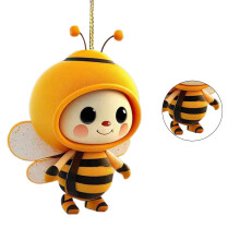 Décorations d'abeilles en acrylique, décorations de-Style 5