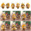 Décorations d'abeilles en acrylique, décorations de-Style 5 3