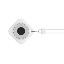 Housse de protection en Silicone souple, Compatible avec-Blanc
