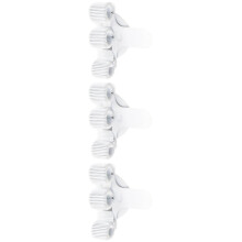 3-delige metalen penorganizer met drie gaten en zakclip-3