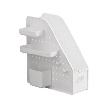 Bureau-organizer opbergdoos met ophangbord en pennenbakje-S