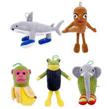 (Wooden Man)Tralalero Tralala Shark Toy Plush Tun Tung Tung Sahur Toy Doll Brainrot Animals