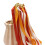 Baguette décorative multicolore pour fêtes-Rouge orangé 1