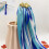 Baguette décorative multicolore pour fêtes-Rouge orangé 4