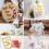 15 stuks vlinderstencils 5x5 inch herbruikbare 6