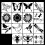15 stuks vlinderstencils 5x5 inch herbruikbare 1