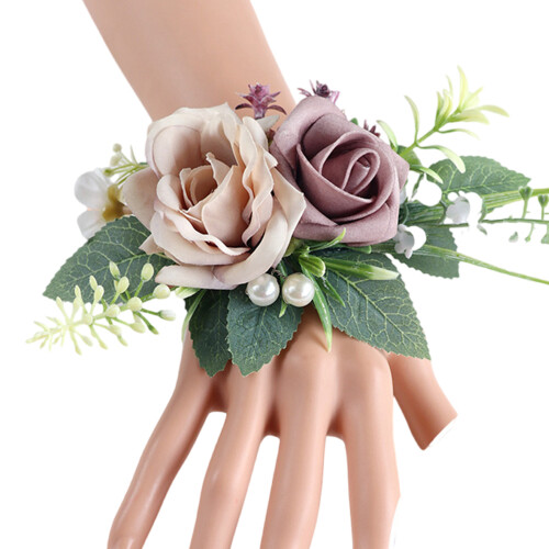 Realistische-Rosa Handgelenkblume