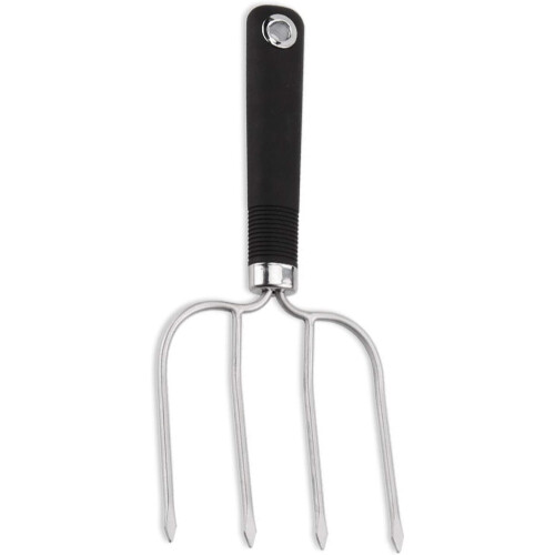 Turkey Lifter Fork 4 Prong Stainless Steel Turkey Lifting Fork Meat Fork Ref: 1339 1