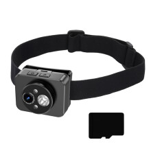 Head Mounted Action Camera Night Sights-With 16G memory