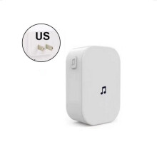 (US Indoor unit)Tuya Video Doorbell WiFi Outdoor Door Bell Waterproof Battery Intercom Smart Home