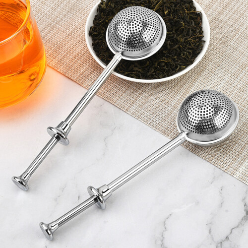 Ensemble infuseur à thé télescopique et plumeau de cuisson, 2 1