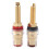 2 stks Kristal Transparante Binding Posts-Rhodium verguld 7