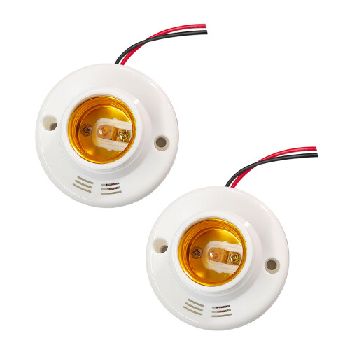 Sensitivity Sound Light Control Light Socket E27 Light-2pc