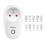 (3 pieces) Sonoff S26R2 S26 R2 WiFi 16A Smart Socket Plug Real Timer Switch Remote 2