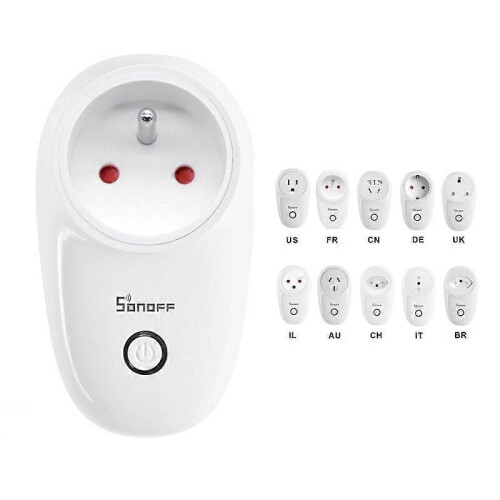 (3 pieces) Sonoff S26R2 S26 R2 WiFi 16A Smart Socket Plug Real Timer Switch Remote 1