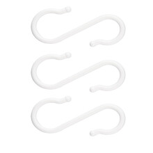 Aucun crochet en plastique de dommages crochets muraux-L