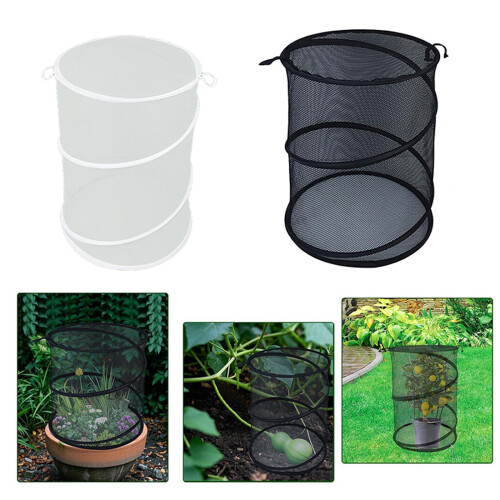 Couvertures de jardin à installation rapide avec cadre en-Noir 1