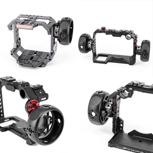 Round Type Side Handle Camera Handgrip for Camera Cages Alai 1