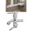 Construction en alliage de zinc d'installations simples-Argent 6