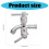 Construction en alliage de zinc d'installations simples-Argent 3
