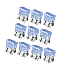 Leg Clip Guards For Long Jeans Quick Fastening-Transparent Blue