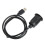 Καλώδιο USB χωνευτής τοποθέτησης Διπλή επέκταση USB2.0 για τοποθέτηση σε ταμπλό 7