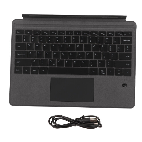 Ασύρματο πληκτρολόγιο Bluetooth για Surface Pro, μαγνητικό αποσπώμενο λεπτό κάλυμμα με