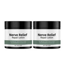 (2pcs)1-3x Extra Strength Nerve-Relief Cream, Nerve-Relief Massage Cream for Feet, Legs, and Hands