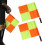 Football referee flags, 2piece set  Weatherproof  highly visible 1