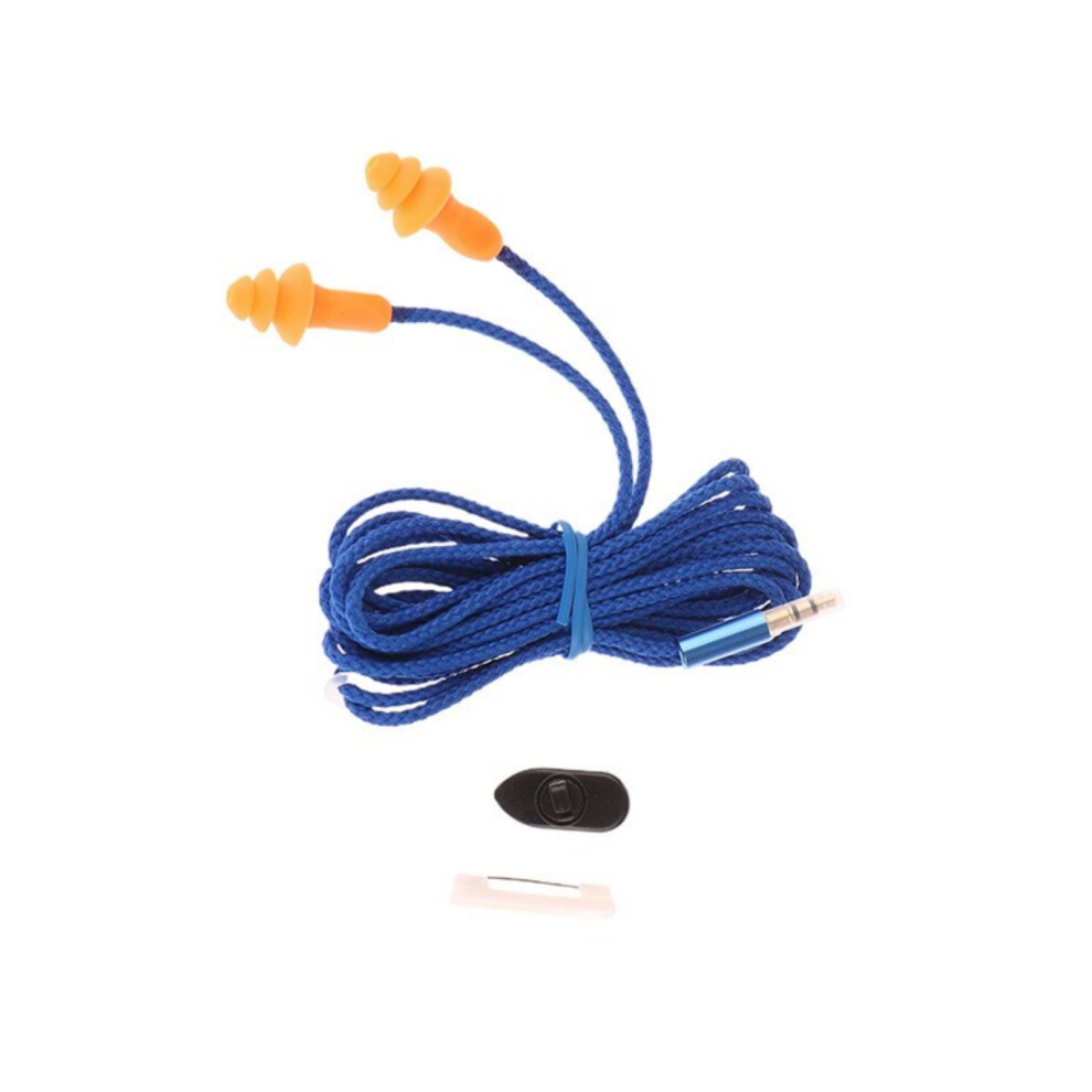 Noise Isolating Earbuds Earphone With Clear Sound Quality- Blue 7709000263073