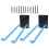 2Piece Extra Long Garage Storage Hooks Heavy Duty Iron-Sky Blue 1