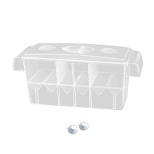 Boîte d'élevage de poissons, incubateur-Trois chambres