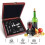 Ouvre-vin professionnel, coffret-Tête de lapin argentée avec 5