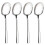 Large Serving Spoons, Set of 4 Serving Spoons x4 1